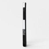 Zwart-wit Case-Mate iPhone Case (Achterkant/links)