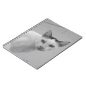 Zwart-wit - Cat 02 Notitieboek (Linkerzijde)