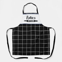 Zwart-wit Check Custom