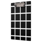  zwart-wit Check Patroonklembord Klembord (Links)