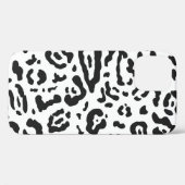 Zwart & Wit Cheetah Luipaard Dierenprint Hoes-M Case-Mate iPhone Case (Achterkant (horizontaal))