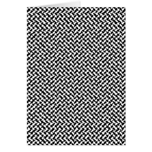 Zwart wit chequebord (Voorkant)