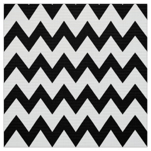 Zwart-wit Chevron Bekledingsstof Stof