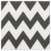 Zwart-wit Chevron Bekledingsstof Stof (Close Up)