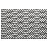 Zwart-wit Chevron-patroon Stof (Yard (91,4 cm))