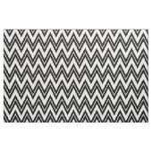 Zwart-wit Chevron-patroon Stof (Fat Quarter)
