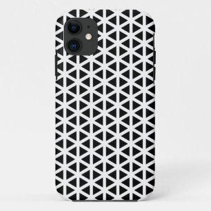 Zwart-wit Chevron Pattern Case-Mate iPhone Case