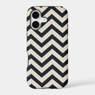 Zwart-wit chevron Print.