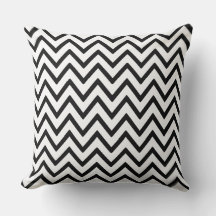 Zwart-wit Chevron zigzag patroon