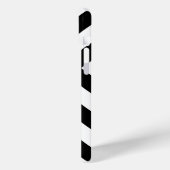 Zwart-wit chevrons Case-Mate iPhone case (Achterkant / Links)