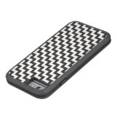 Zwart wit Chevrons iPhone 6 Xtreme Hoesje (Bodem)