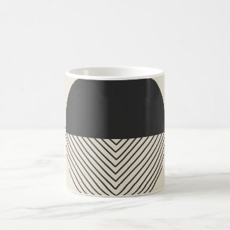 🖤 Zwart-wit Chic: de elegante Polka-Mok Koffiemok