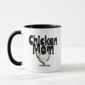 Zwart-wit  Chicken Mom Mok (Links)