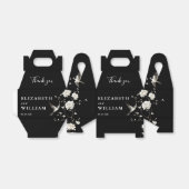 Zwart-wit Chinoiserie bruiloft Dank u Bedankdoosjes (Uitgevouwen)