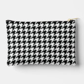 Zwart Wit Classic Houndstooth Check Etui (Achterkant)