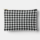 Zwart Wit Classic Houndstooth Check Etui (Voorkant)