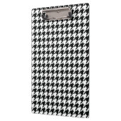 Zwart Wit Classic Houndstooth Check Klembord (Links)