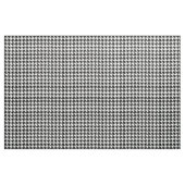 Zwart Wit Classic Houndstooth Check Stof (Fat Quarter)