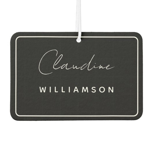 Zwart-wit Claudine Williamson Luchtverfrisser (Voorkant)