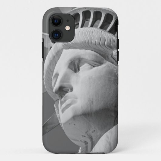 Zwart-wit close-up beeld van vrijheid Case-Mate iPhone case (Achterkant)