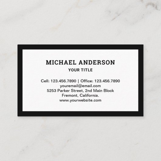 Zwart-wit constructie Hauling Dump Truck Visitekaartje (Achterkant)