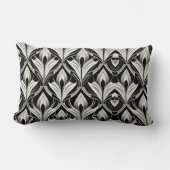 Zwart-wit contrastdoos kussen (Voorkant)