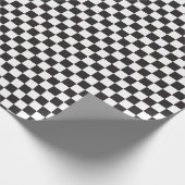 Zwart & [wit] Controles kleine controleurs Cadeaupapier (Hoek)