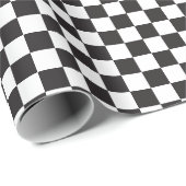 Zwart & [wit] Controles kleine controleurs Cadeaupapier (Rol Hoek)