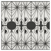 Zwart-wit Creatief Patroon Stof (Swatch)