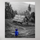 Zwart-wit Creatieve Fotografie Poster (Voorkant)