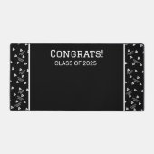 Zwart-wit Custom Desk Mat (Voorkant)
