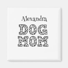 Zwart-wit Dalmatische Hond Mama Magneet