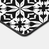 Zwart-wit Damascus patroon Bureaumat (Hoek)