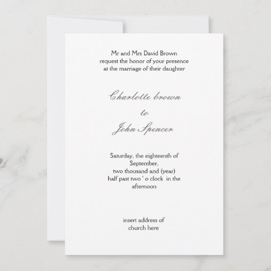 Zwart-wit Damask FAUX-lintdiamantopzet Kaart (Achterkant)