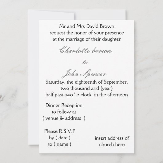 Zwart-wit Damask FAUX-lintdiamantopzet Kaart (Achterkant)