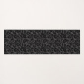 Zwart-wit Damaspatroon Yogamat (Achterkant (horizontaal))