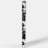 zwart-wit damast Case-Mate iPhone case (Achterkant / Rechts)