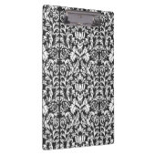 Zwart wit damast kant brokaat klembord (Rechts)