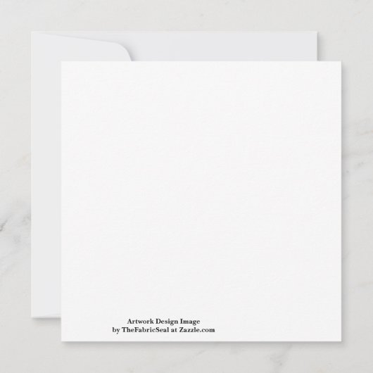 Zwart-wit dambord geruit vlag ontwerp kaart (Achterkant)