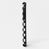 Zwart-wit dambordpatroon Case-Mate iPhone case (Achterkant/links)