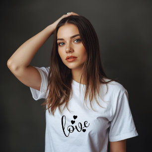 Zwart & Wit Dames T-Shirt