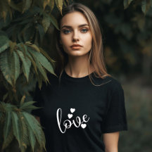 Zwart & Wit Dames T-Shirt
