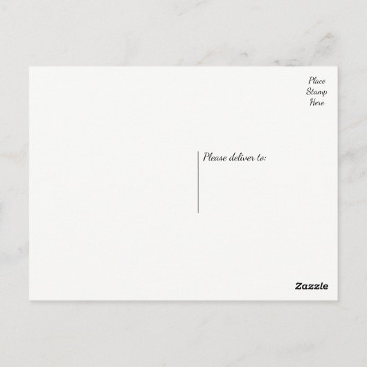 Zwart-wit Dank u Rode Liefde Hearts Briefkaart (Achterkant)