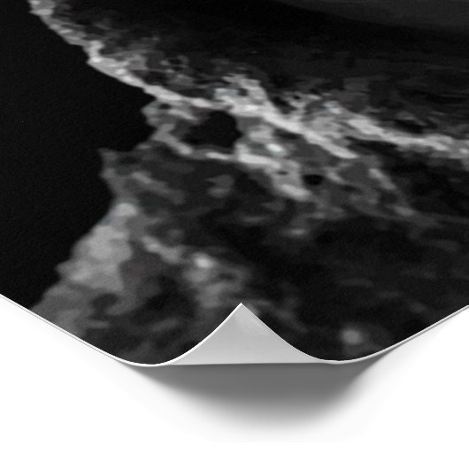 Zwart-wit David Fincher Quote Poster (Hoek)