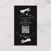 Zwart Wit De Liefhebbers Tarot Kaart Bruiloft (Voorkant)