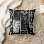 Zwart-wit deco, stijlvol, aanpasbaar kussen (Deken)