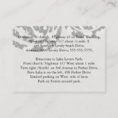 zwart-wit demaspatroon informatiekaartje (Achterkant)