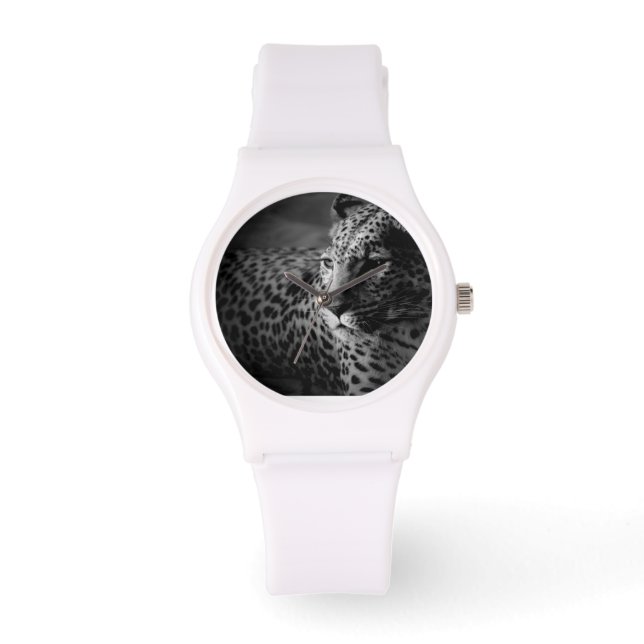 Zwart-wit Design horloge (Voorkant)