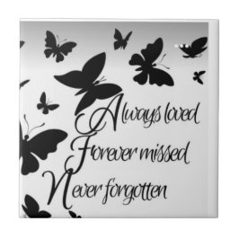 ZWART & WIT DESIGN OP keramische Tegel Tegeltje