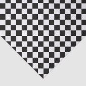 Zwart-wit diamantpatroon van Shirley Taylor Tissuepapier (Detail)